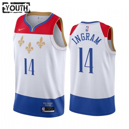 Kinder NBA New Orleans Pelicans Trikot Brandon Ingram 14 2020-21 City Edition Swingman